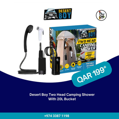 Camping Shower Kit 20L With Bucket